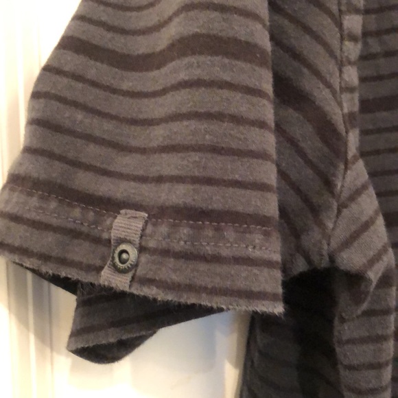 Mexx slim fit XXL gray striped tee with shadowed cyclers - Picture 6 of 6